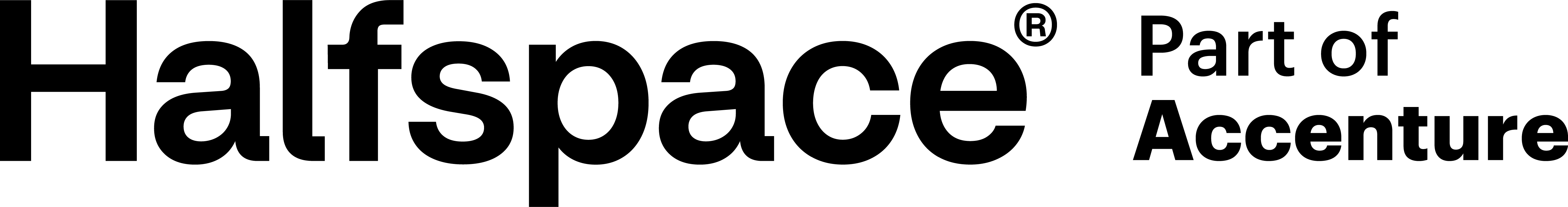 Halfspace black logo